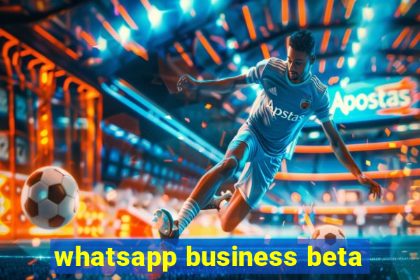 whatsapp business beta